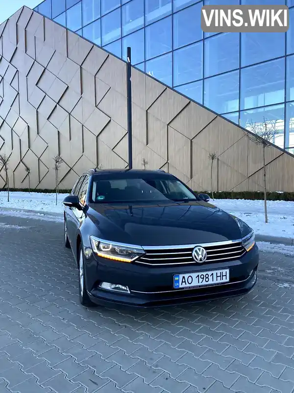 WVWZZZ3CZJE116544 Volkswagen Passat 2017 Универсал 2 л. Фото 9