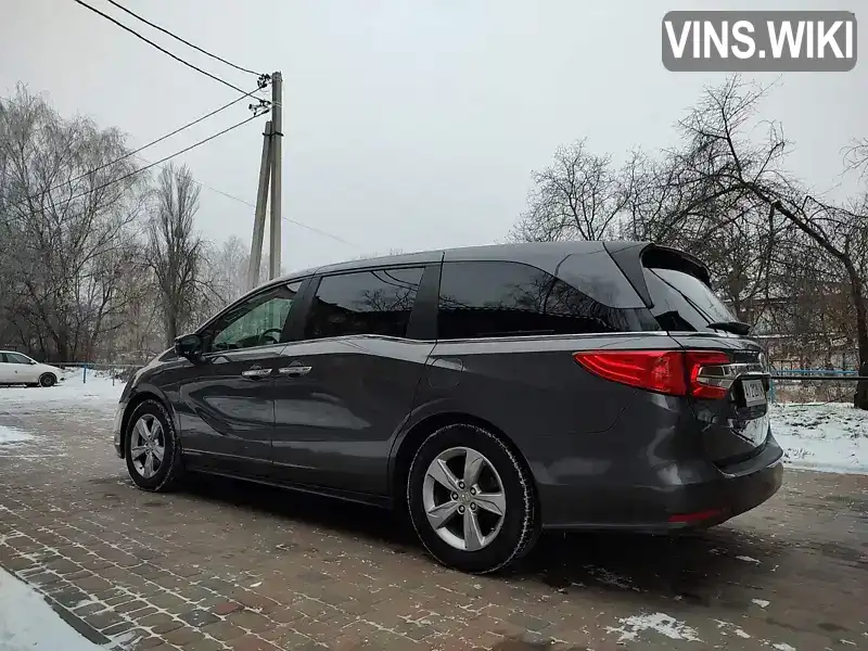 5FNRL6H58KB037318 Honda Odyssey 2018 Минивэн 3.5 л. Фото 1