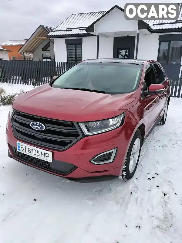 Позашляховик / Кросовер Ford Edge 2015 3.5 л. Типтронік обл. Полтавська, Полтава - Фото 1/12