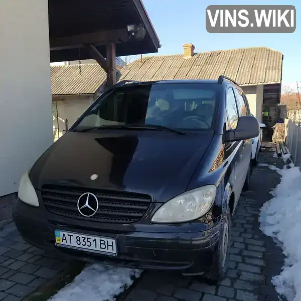 Мінівен Mercedes-Benz Vito 2008 2.1 л. Ручна / Механіка обл. Івано-Франківська, Івано-Франківськ - Фото 1/12