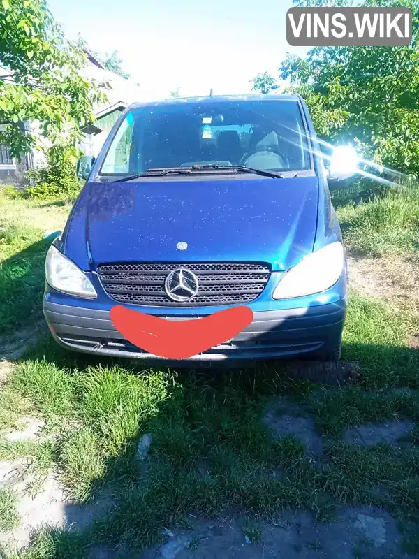 Мінівен Mercedes-Benz Vito 2006 2.1 л. Ручна / Механіка обл. Хмельницька, Кам'янець-Подільський - Фото 1/17