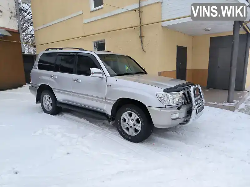 Внедорожник / Кроссовер Toyota Land Cruiser 2002 4.7 л. Автомат обл. Житомирская, Андрушевка - Фото 1/14