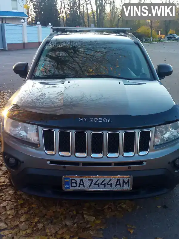 Внедорожник / Кроссовер Jeep Compass 2012 2.4 л. Вариатор обл. Кировоградская, Кропивницкий (Кировоград) - Фото 1/9