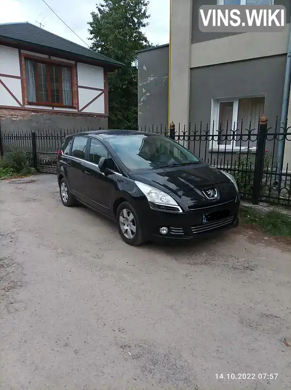 Мікровен Peugeot 5008 2010 1.6 л. Ручна / Механіка обл. Черкаська, Умань - Фото 1/21