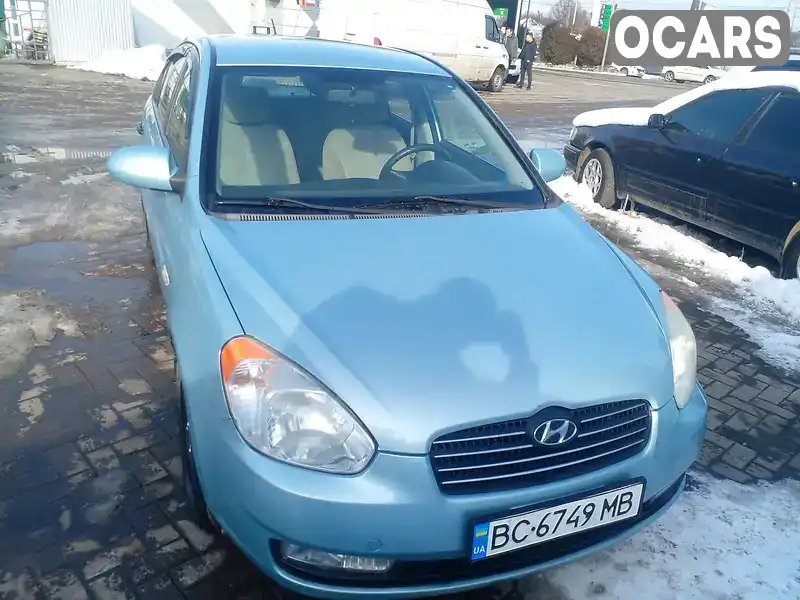 Седан Hyundai Accent 2008 1.4 л. Ручна / Механіка обл. Чернівецька, Чернівці - Фото 1/21