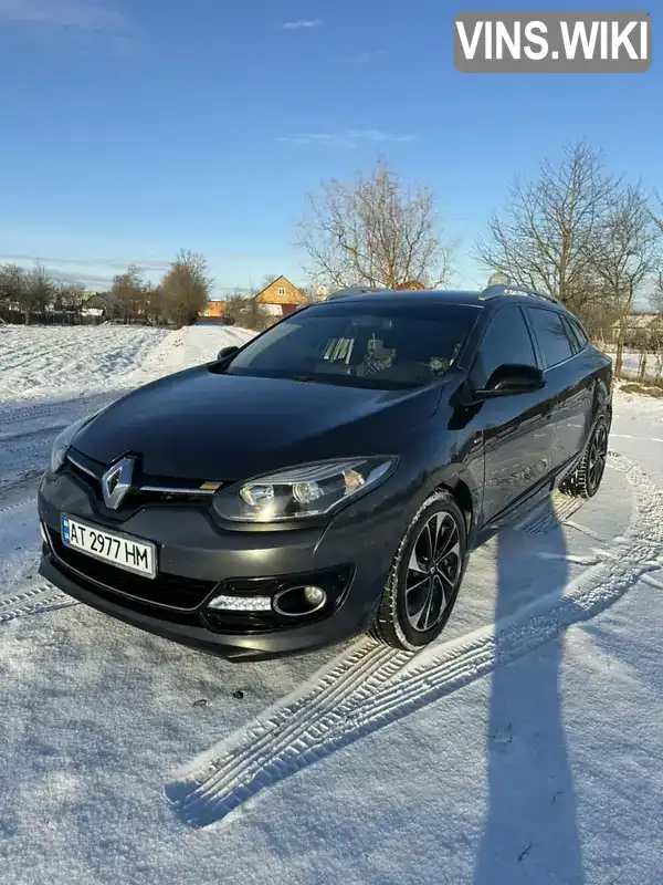 Універсал Renault Megane 2014 1.6 л. Ручна / Механіка обл. Івано-Франківська, Калуш - Фото 1/21