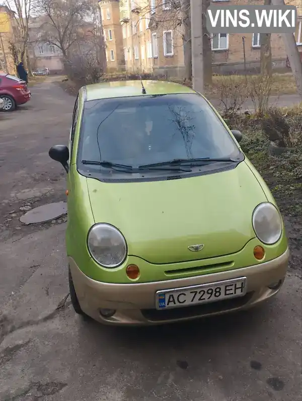 Седан Daewoo Matiz 2006 1 л. Ручна / Механіка обл. Волинська, Нововолинськ - Фото 1/11