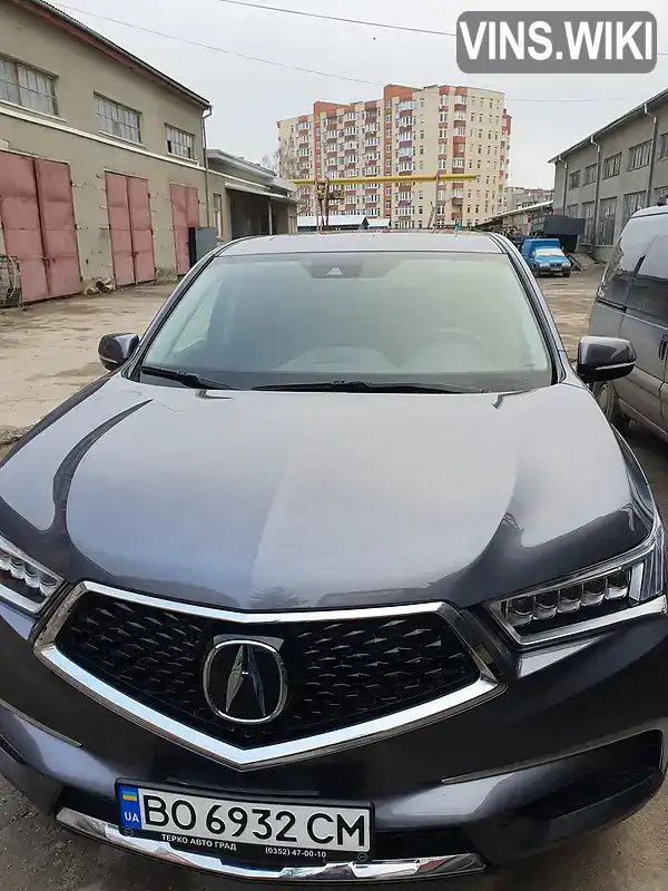 Позашляховик / Кросовер Acura MDX 2019 3.5 л. Автомат обл. Тернопільська, Тернопіль - Фото 1/16