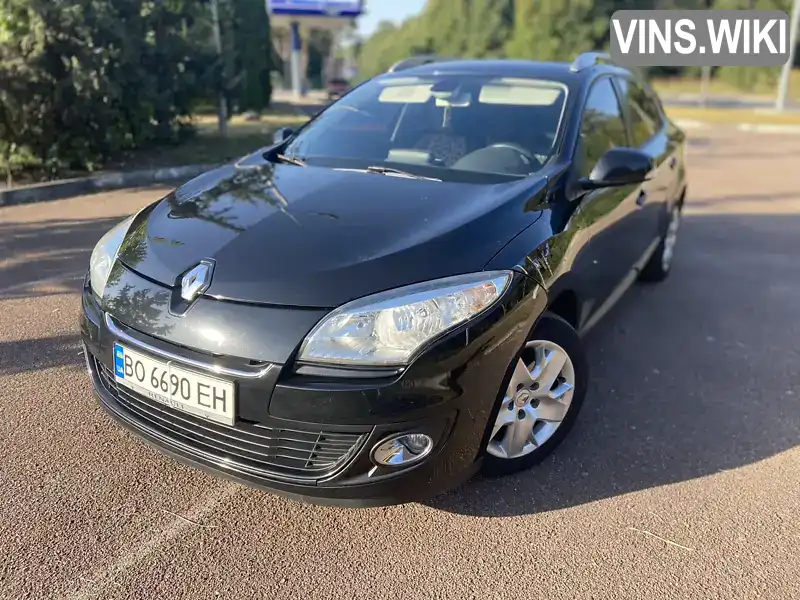 Універсал Renault Megane 2013 1.5 л. Ручна / Механіка обл. Рівненська, location.city.smyha - Фото 1/21