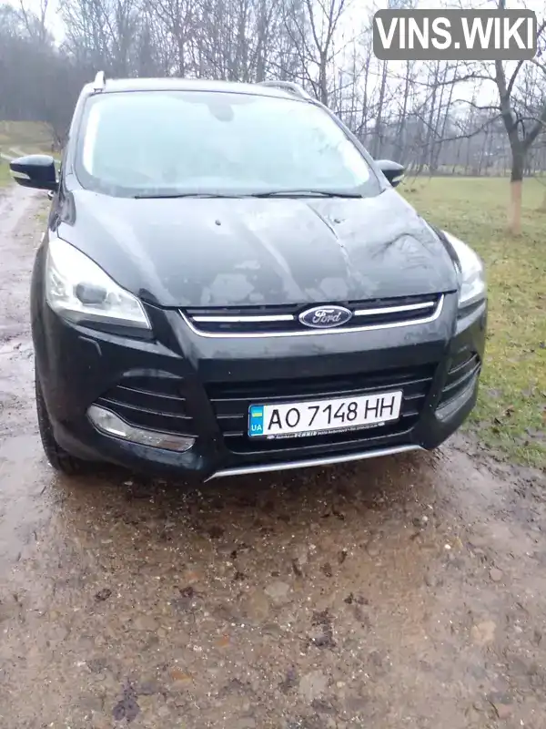 Позашляховик / Кросовер Ford Kuga 2014 2 л. Автомат обл. Закарпатська, Тячів - Фото 1/21