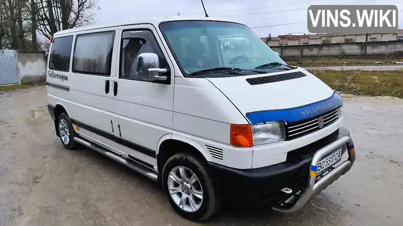 Мінівен Volkswagen Transporter 1998 1.9 л. Ручна / Механіка обл. Тернопільська, Тернопіль - Фото 1/12