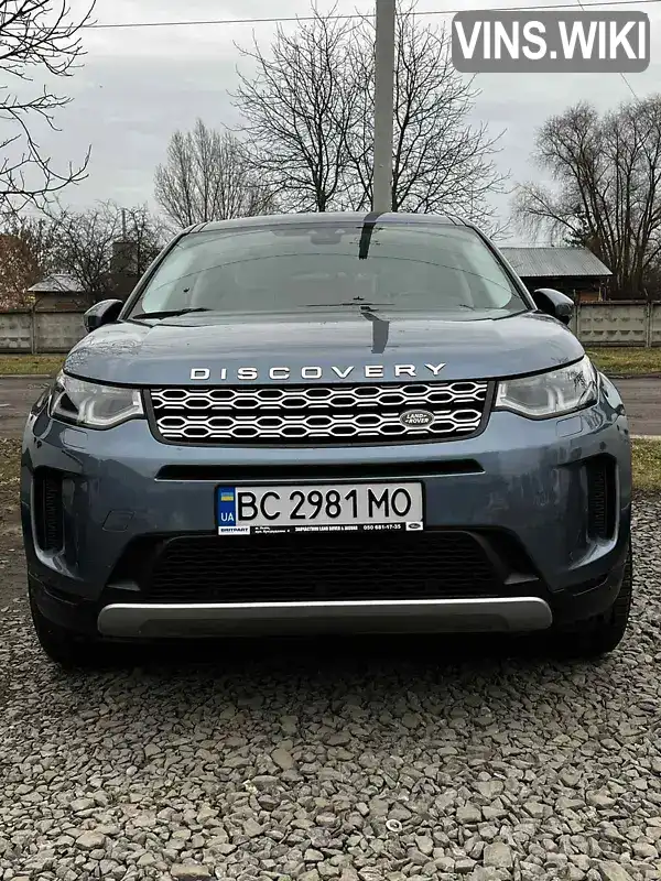 Позашляховик / Кросовер Land Rover Discovery Sport 2020 2 л. Автомат обл. Львівська, Львів - Фото 1/14