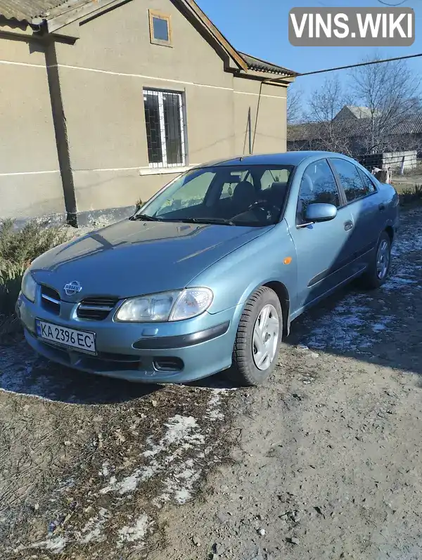 Седан Nissan Almera 2002 1.8 л. Автомат обл. Одеська, Роздільна - Фото 1/4