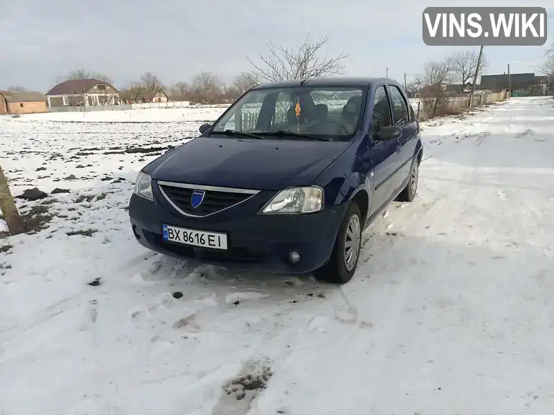 UU1LSDAFH35859413 Dacia Logan 2006 Седан 1.6 л. Фото 2