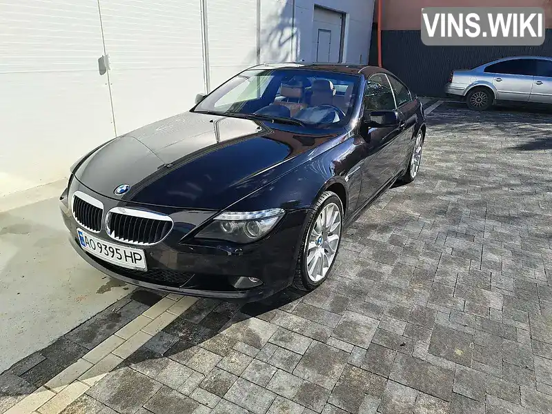 Купе BMW 6 Series 2008 3 л. Автомат обл. Закарпатська, Ужгород - Фото 1/21