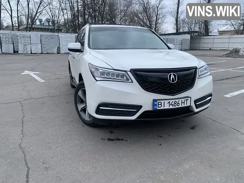 Внедорожник / Кроссовер Acura MDX 2015 3.5 л. Автомат обл. Полтавская, Полтава - Фото 1/21