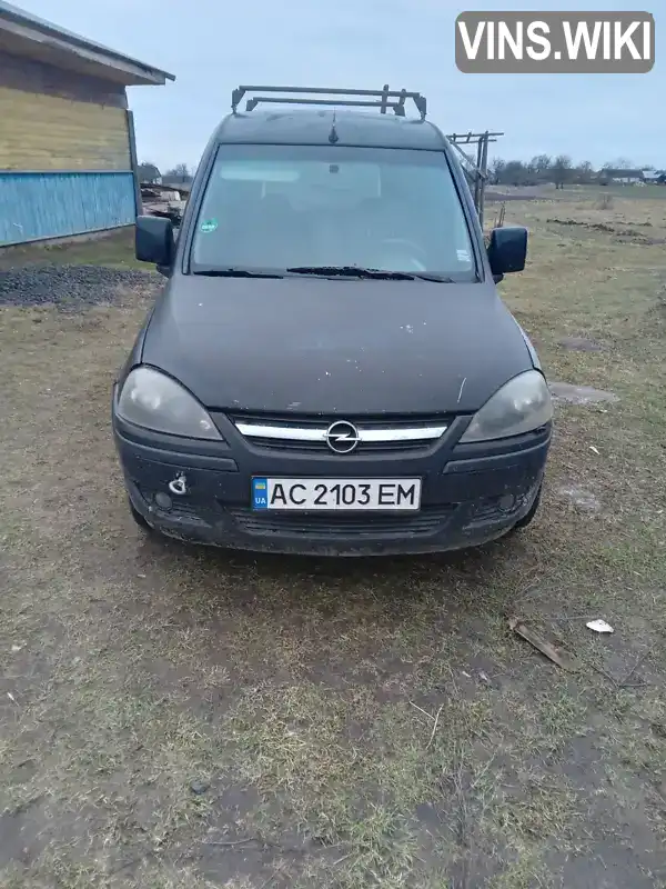 Мінівен Opel Combo 2006 1.6 л. Ручна / Механіка обл. Волинська, Камінь-Каширський - Фото 1/10