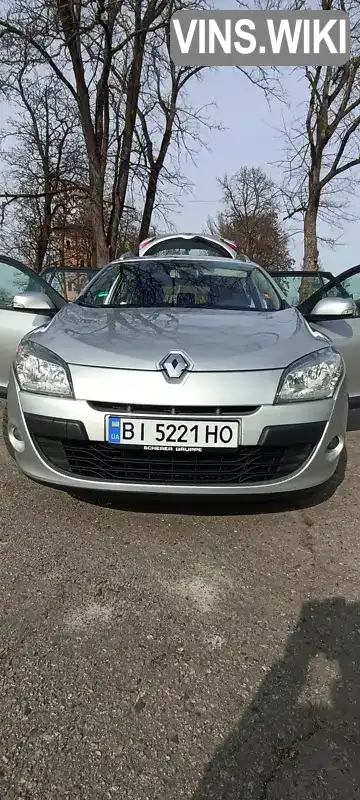 Універсал Renault Megane 2011 1.6 л. Ручна / Механіка обл. Полтавська, Гадяч - Фото 1/21