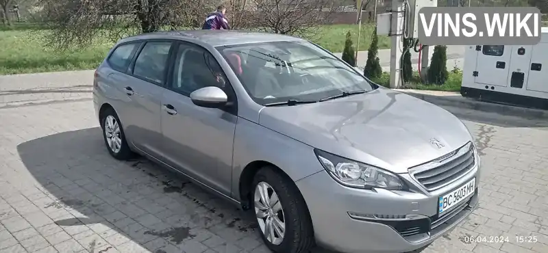 Універсал Peugeot 308 2015 1.6 л. Ручна / Механіка обл. Львівська, Львів - Фото 1/21