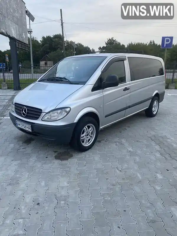 Мінівен Mercedes-Benz Vito 2004 2.2 л. Ручна / Механіка обл. Житомирська, Житомир - Фото 1/9