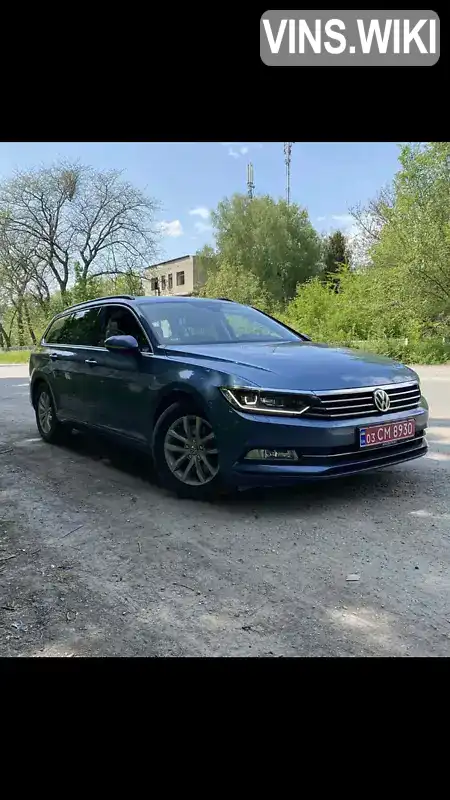 Універсал Volkswagen Passat 2017 2 л. Ручна / Механіка обл. Дніпропетровська, Дніпро (Дніпропетровськ) - Фото 1/20