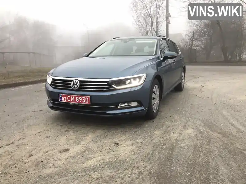 WVWZZZ3CZHP019923 Volkswagen Passat 2017 Універсал 2 л. Фото 2