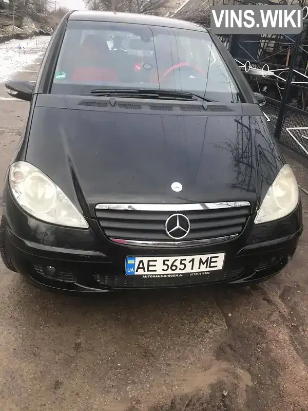 Хетчбек Mercedes-Benz A-Class 2005 1.5 л. Ручна / Механіка обл. Дніпропетровська, Верхньодніпровськ - Фото 1/11