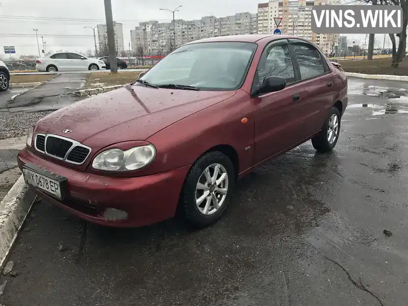 Седан Daewoo Lanos 2002 1.5 л. Ручна / Механіка обл. Харківська, Харків - Фото 1/21