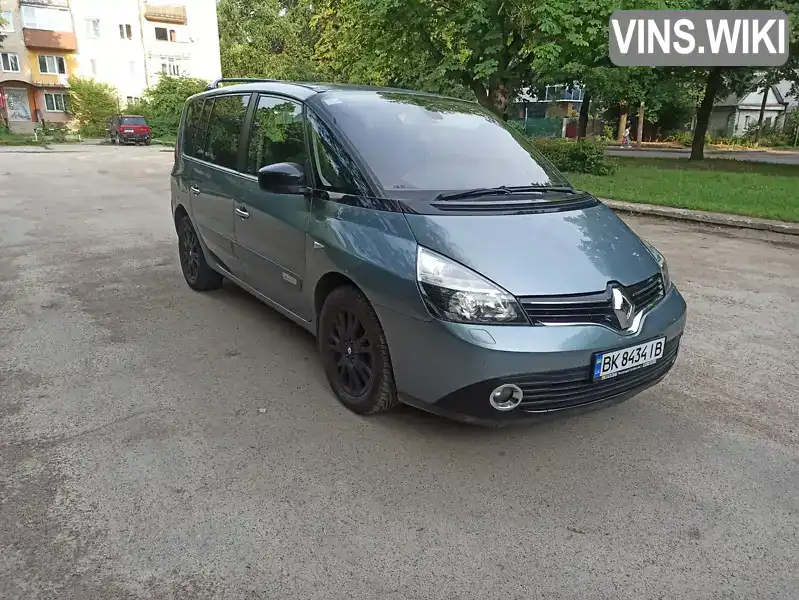 Мінівен Renault Espace 2013 2 л. Ручна / Механіка обл. Рівненська, Рівне - Фото 1/21