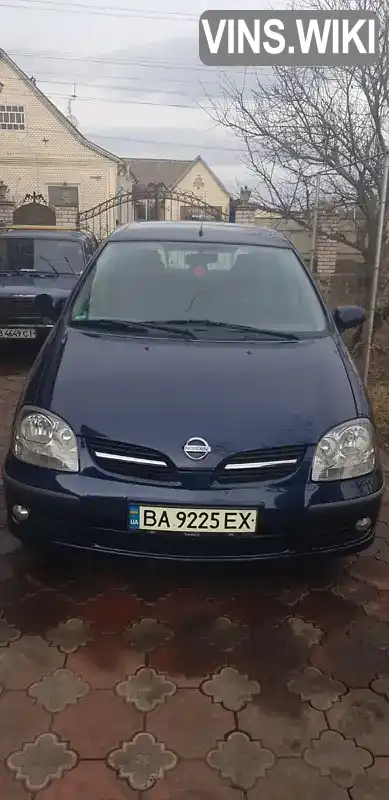 Мінівен Nissan Almera Tino 2004 1.8 л. Ручна / Механіка обл. Вінницька, Бершадь - Фото 1/18