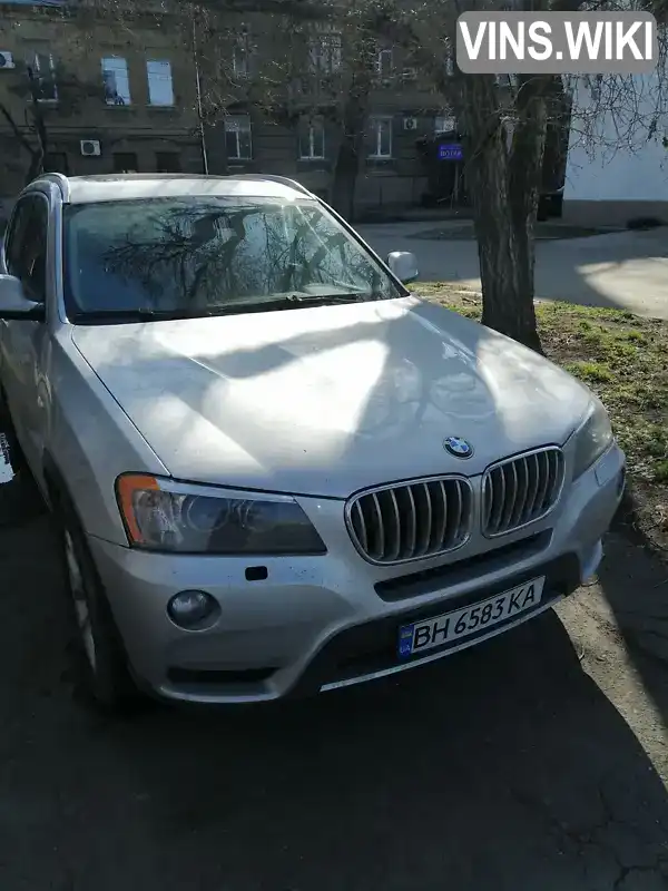 Позашляховик / Кросовер BMW X3 2011 3 л. Автомат обл. Одеська, Одеса - Фото 1/21