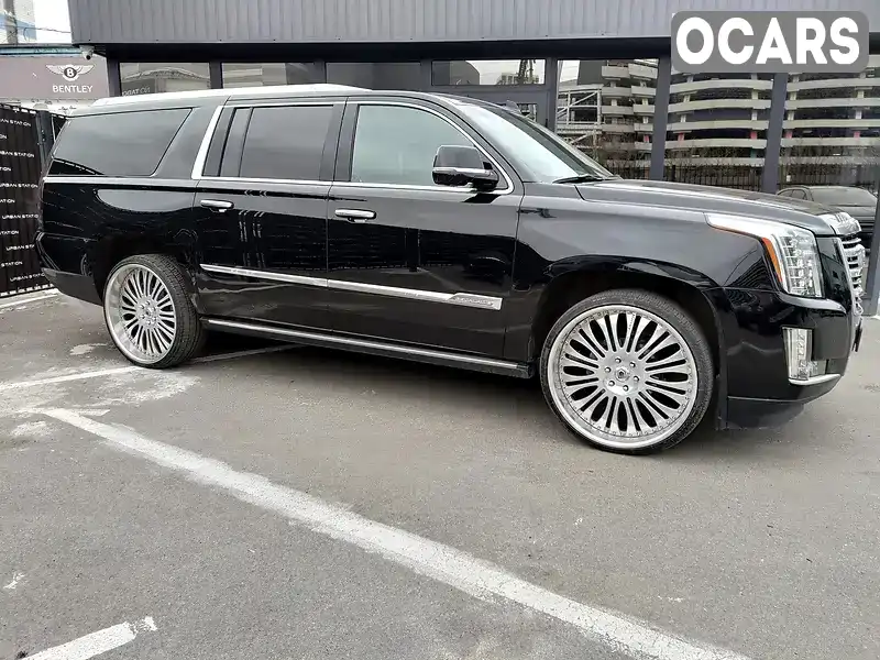 Позашляховик / Кросовер Cadillac Escalade 2015 6.2 л. Автомат обл. Київська, Київ - Фото 1/19