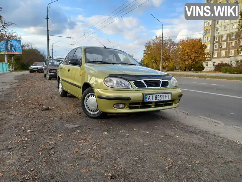 Седан Daewoo Sens 2006 1.3 л. Ручна / Механіка обл. Київська, Біла Церква - Фото 1/9