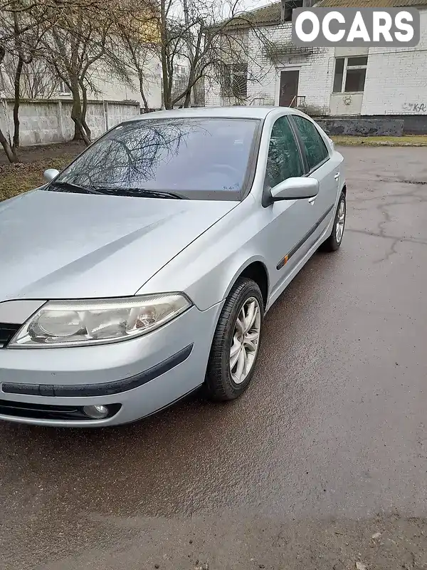 Ліфтбек Renault Laguna 2003 1.8 л. Ручна / Механіка обл. Житомирська, Ємільчине - Фото 1/12