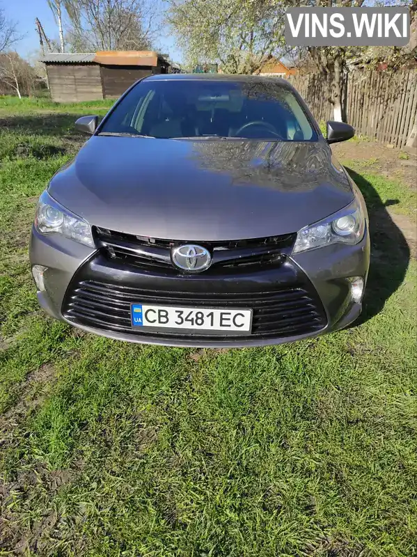 Седан Toyota Camry 2017 2.5 л. Автомат обл. Чернігівська, Бахмач - Фото 1/10