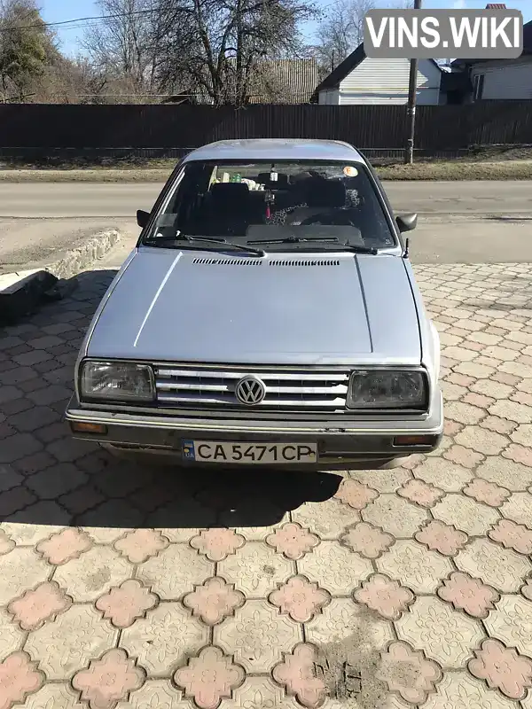 Седан Volkswagen Jetta 1987 1.8 л. Ручна / Механіка обл. Черкаська, Городище - Фото 1/3