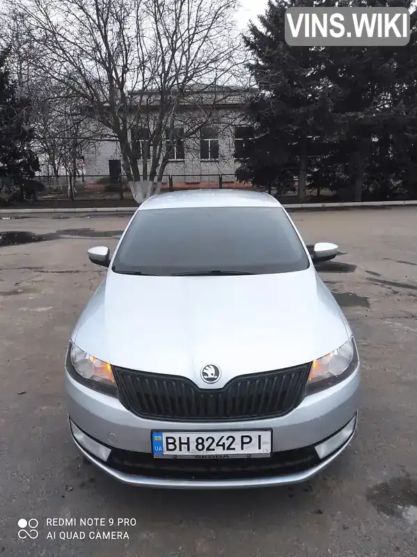 Ліфтбек Skoda Rapid 2013 1.6 л. Ручна / Механіка обл. Миколаївська, Миколаїв - Фото 1/7