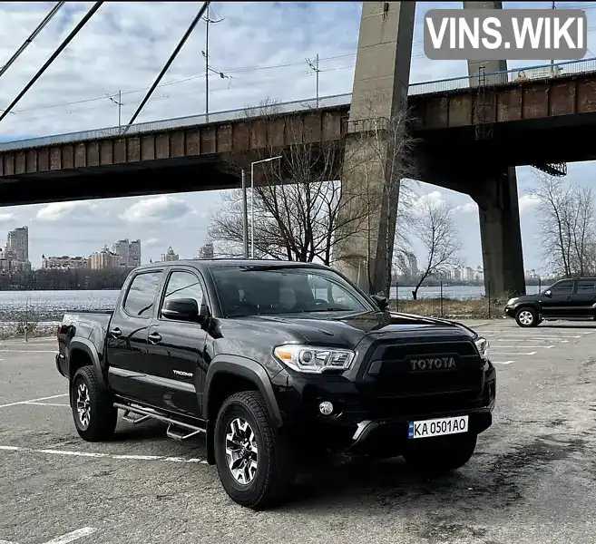 Пікап Toyota Tacoma 2016 3.5 л. Автомат обл. Київська, Київ - Фото 1/21