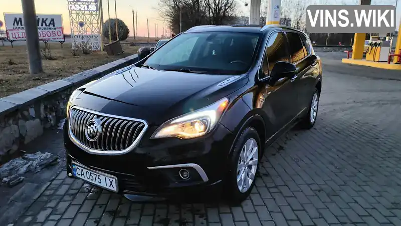 Позашляховик / Кросовер Buick Envision 2016 2.5 л. Автомат обл. Черкаська, Сміла - Фото 1/12