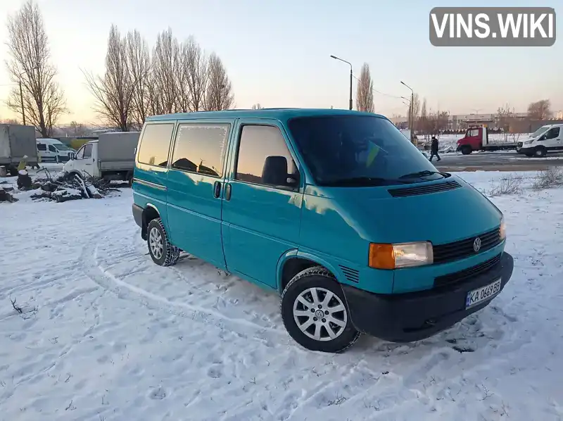 Мінівен Volkswagen Transporter 1999 2.4 л. обл. Черкаська, Лисянка - Фото 1/12