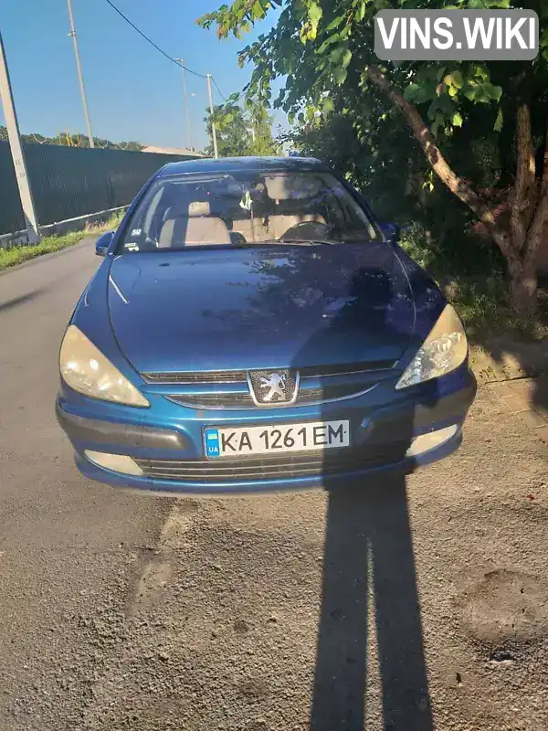 Седан Peugeot 607 2003 2.2 л. Ручна / Механіка обл. Київська, Бориспіль - Фото 1/4