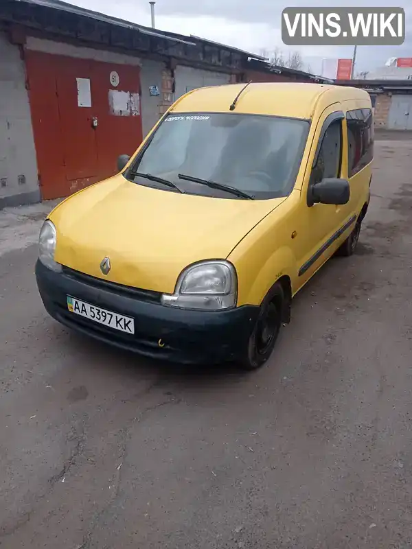 Мінівен Renault Kangoo 1999 1.9 л. обл. Київська, Київ - Фото 1/9