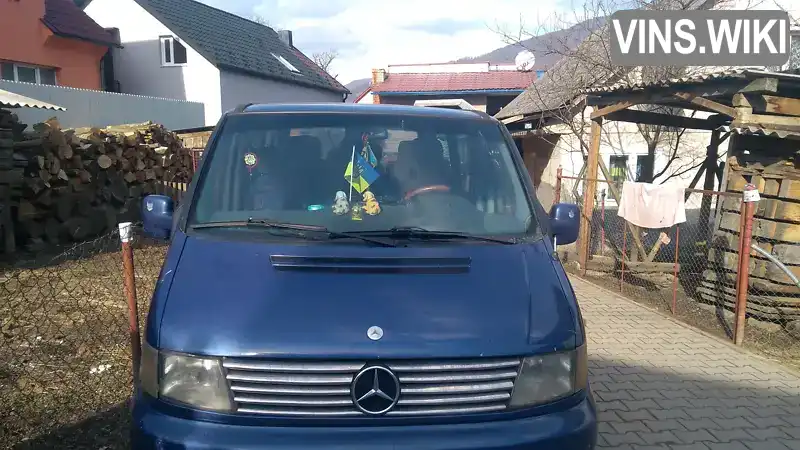 Мінівен Mercedes-Benz Vito 2000 2.2 л. обл. Закарпатська, Рахів - Фото 1/12