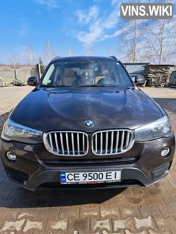 Позашляховик / Кросовер BMW X3 2015 2.01 л. Автомат обл. Чернівецька, Чернівці - Фото 1/9