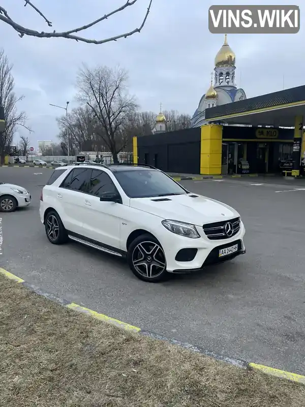 Внедорожник / Кроссовер Mercedes-Benz GLE-Class 2018 3 л. Автомат обл. Киевская, Киев - Фото 1/21