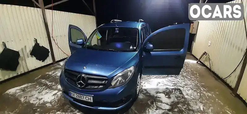 Мінівен Mercedes-Benz Citan 2014 1.5 л. Ручна / Механіка обл. Хмельницька, Ізяслав - Фото 1/11