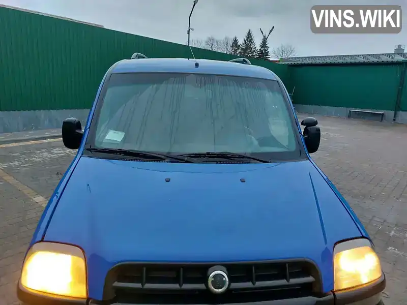 Пікап Fiat Doblo 2004 1.9 л. Ручна / Механіка обл. Чернівецька, Новодністровськ - Фото 1/21