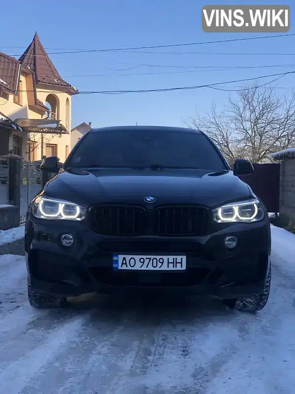 Позашляховик / Кросовер BMW X6 2016 3 л. Автомат обл. Закарпатська, Тячів - Фото 1/21