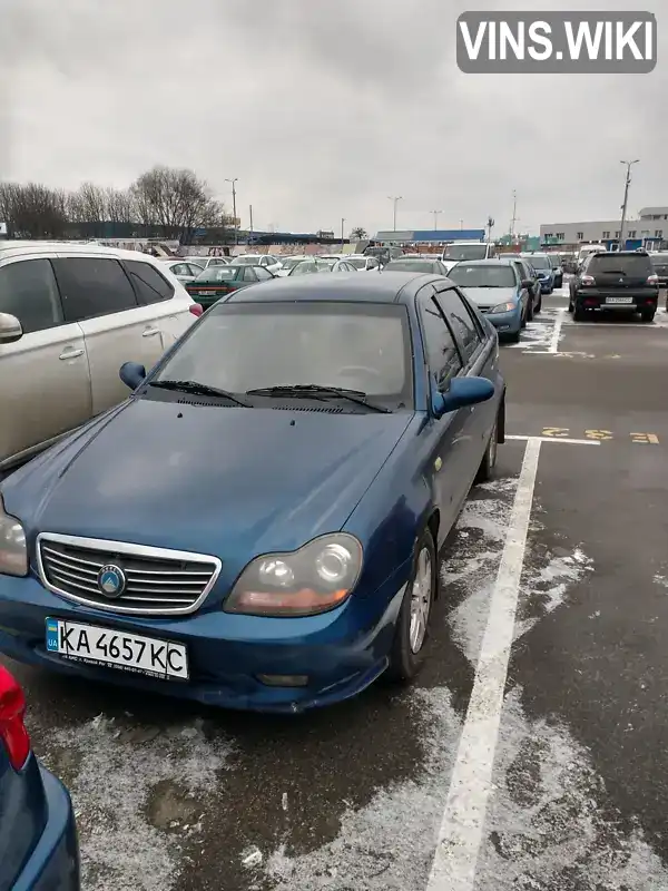 Седан Geely CK 2007 1.5 л. Ручна / Механіка обл. Київська, Київ - Фото 1/5