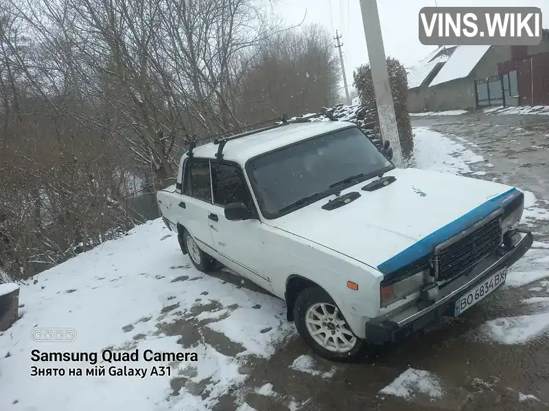 Седан ВАЗ / Lada 2107 1991 1.3 л. обл. Тернопільська, Бучач - Фото 1/4